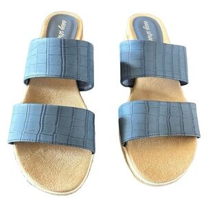 Easy Street Women's Maryann Wedge Sandals Size 9.5